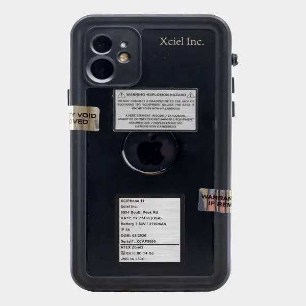 XCiPhone 16 Intrinsically Safe Case with iPhone 16 Included