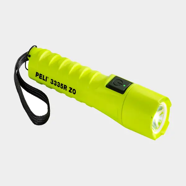 Peli 3335RZ0 | ATEX Zone 0 Rechargeable Flashlight – Specifex